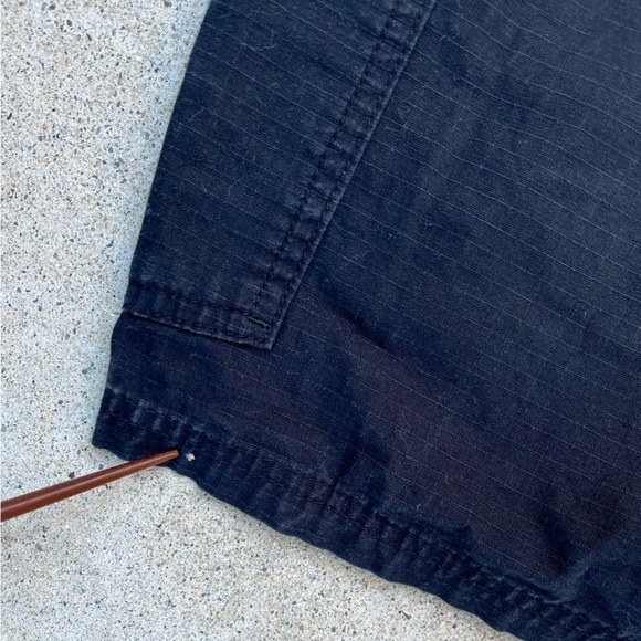 Men's Oakley Shorts Black Solid 32 Cargo Pocket Zip Beach Summer Flat Casual - Picture 7 of 11